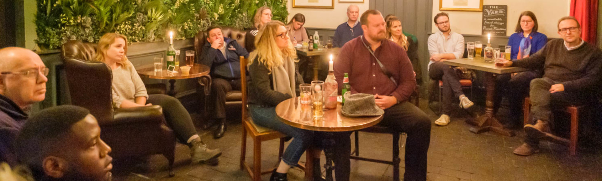 networking in bristol at the old fish market