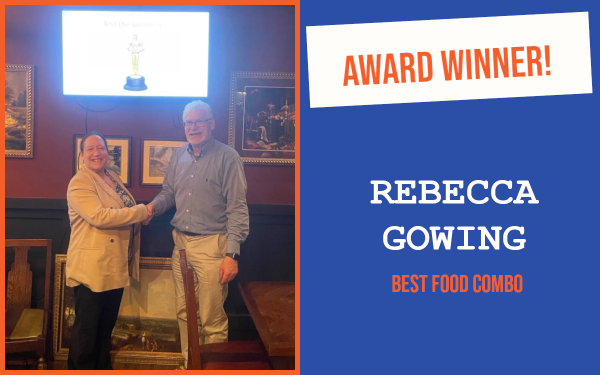 Guildford April networking winner