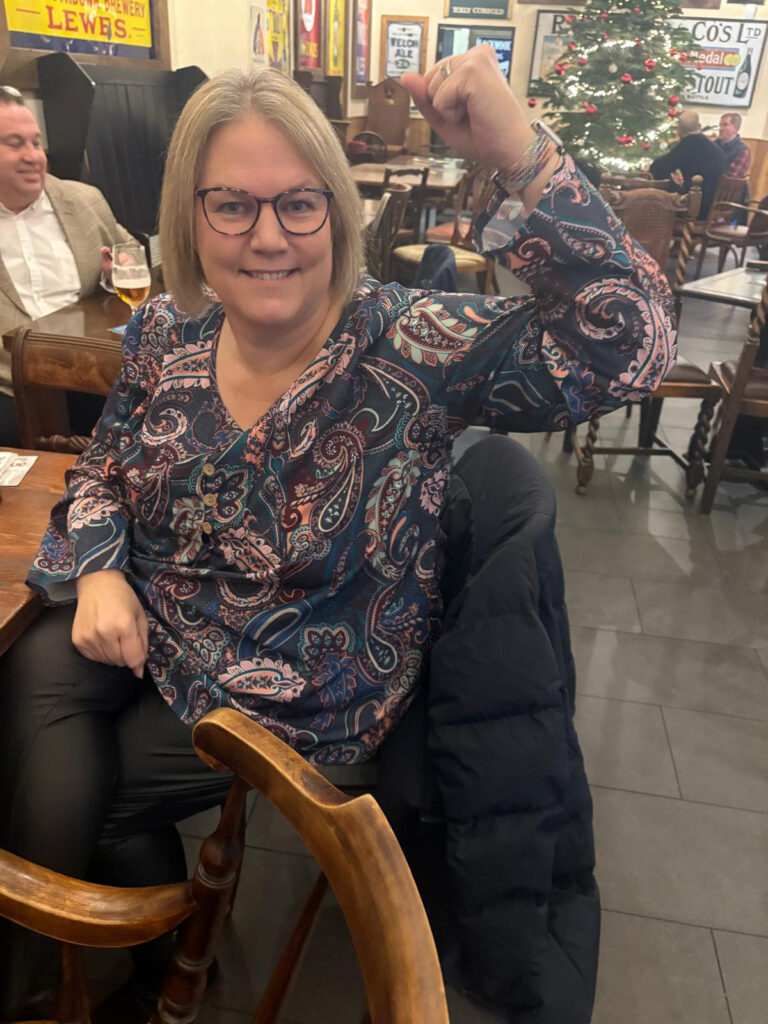 The winner of the Bury St Edmunds Christmas quiz.